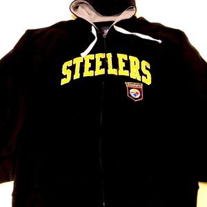 Steelers zip up hoodie